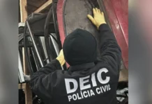 Operação policial estoura esquema de peças furtadas em SC