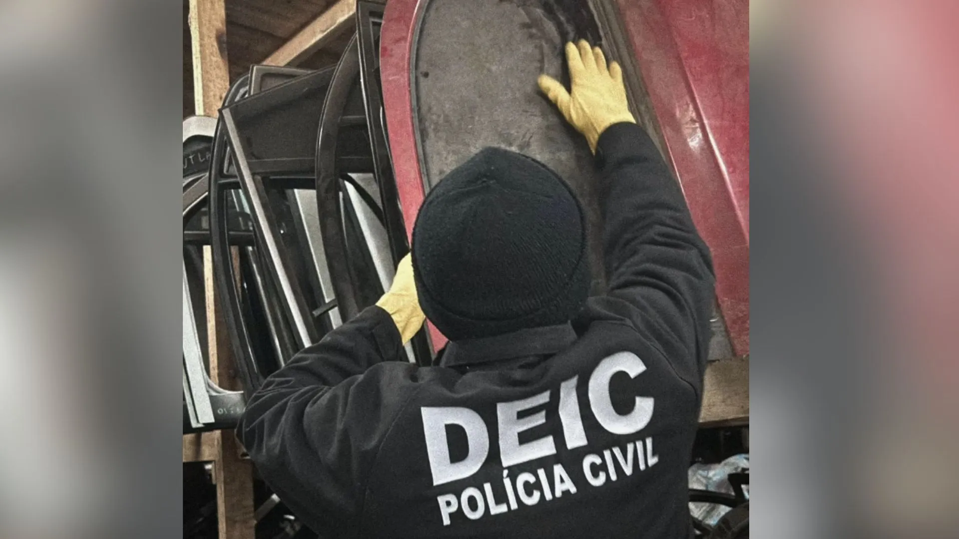 Operação policial estoura esquema de peças furtadas em SC