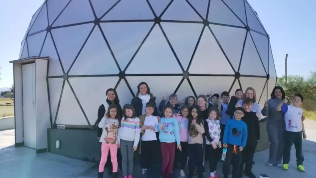 Escolas da região vivenciam ciência no Polo Astronômico de Videira