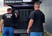 Polícia Civil prende condenado por estupro de vulnerável em Tangará