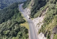 BR-116 terá interdição total na Serra do Espigão na próxima segunda-feira