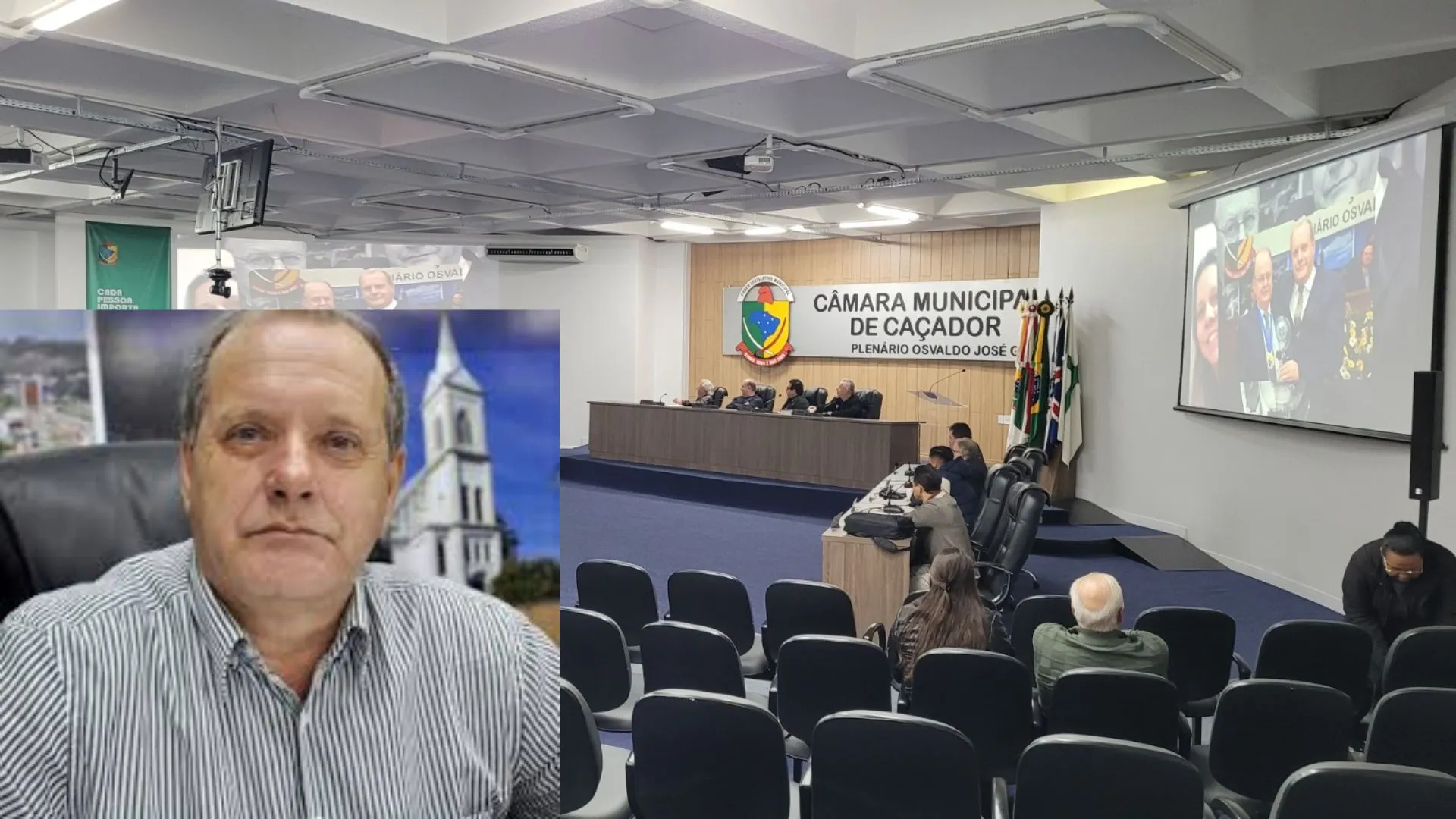 Câmara encerra sessão em homenagem a Wilson Binotto