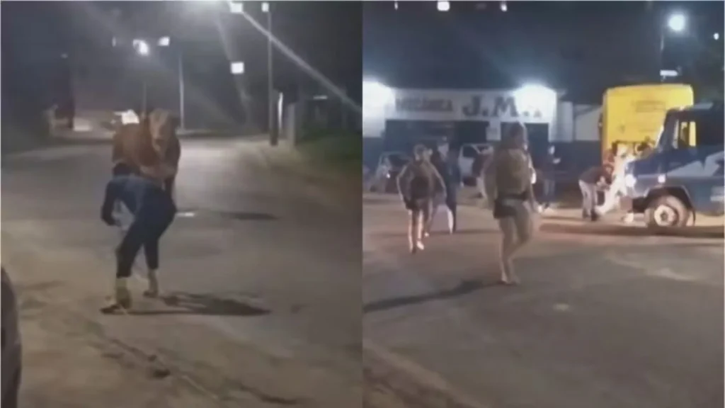 Touro escapa de caminhão, avança contra pessoas e é contido com tiros em SC