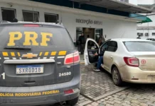 Paciente de Caçador é escoltada pela PRF para transplante em Blumenau