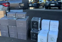 PRF apreende 300 garrafas de vinho argentino na BR-153