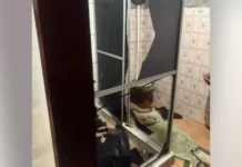 Pai agride mãe e quebra móveis na frente dos filhos no Meio-Oeste