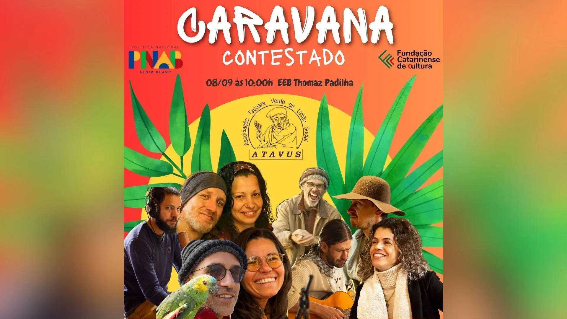 Caravana Contestado apresenta álbum musical em Taquara Verde