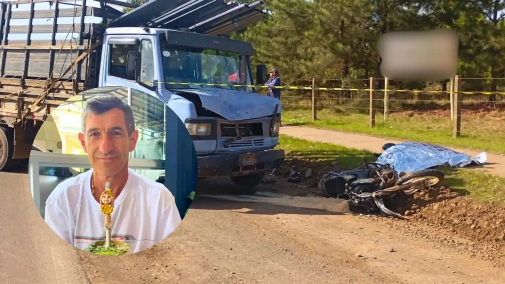 Identificado motociclista que morreu em acidente em Fraiburgo