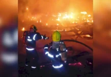 Incêndio destrói casa de madeira em Lebon Régis