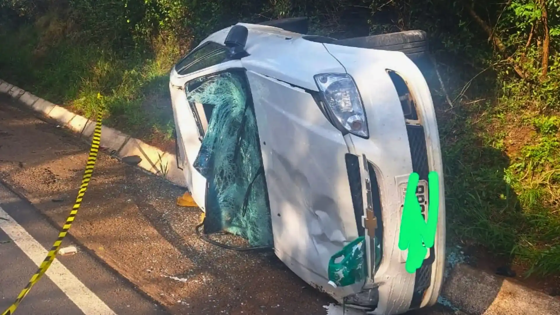 Motorista de acidente com morte na SC-355 testa positivo no bafômetro