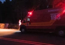 Mulher perde o controle e fica ferida em saída de pista em Lebon Régis