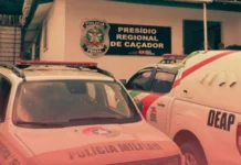 Homem condenado a 24 anos é preso em blitz da PM em Caçador