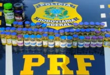 Médica e fisioterapeuta são flagrados com anabolizantes contrabandeados na BR-282