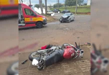 Jovem furta motocicleta, sofre acidente grave e tem perna e órgãos genitais amputados no Oeste de SC