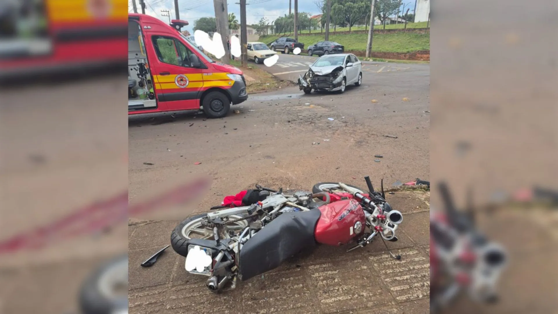 Jovem furta motocicleta, sofre acidente grave e tem perna e órgãos genitais amputados no Oeste de SC