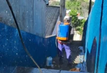 Escadaria entre Floresta e Panazzolo passa por revitalização em Videira