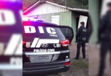 Neta é presa por matar avó com 50 facadas em SC