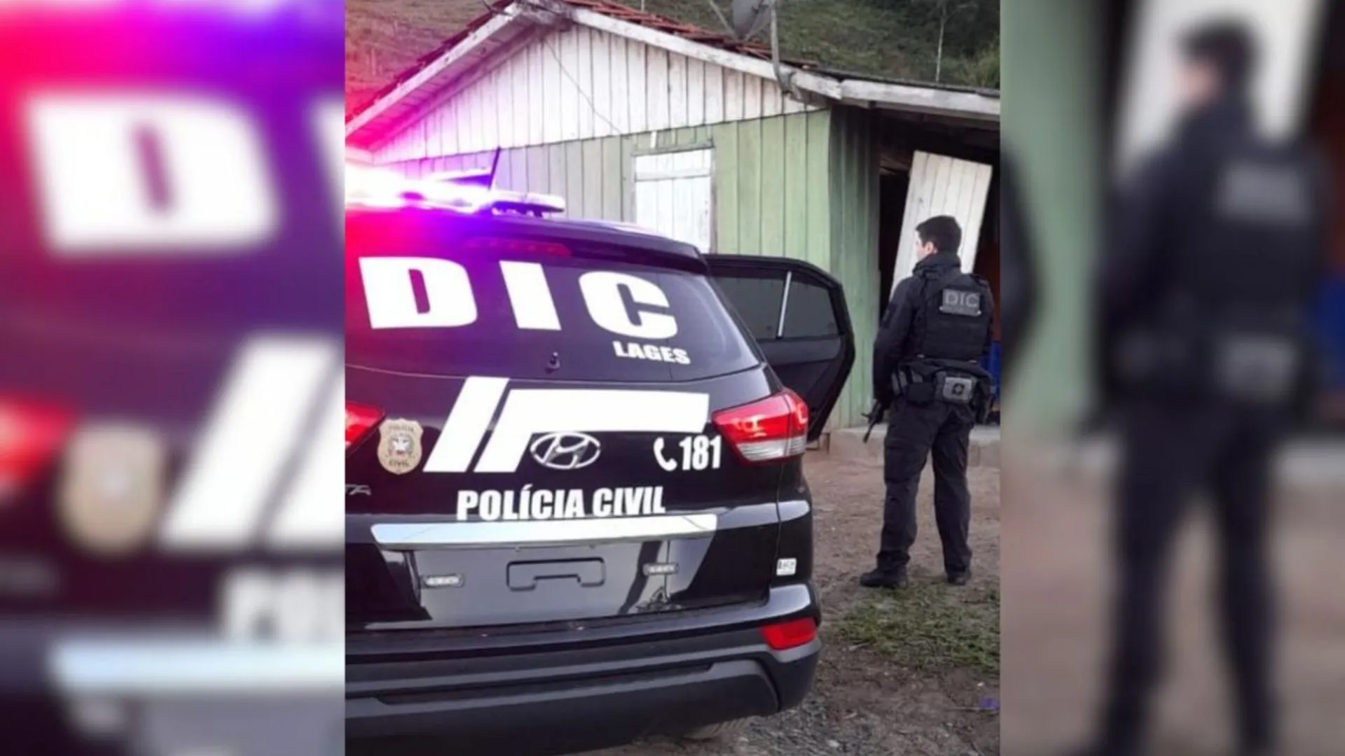 Neta é presa por matar avó com 50 facadas em SC