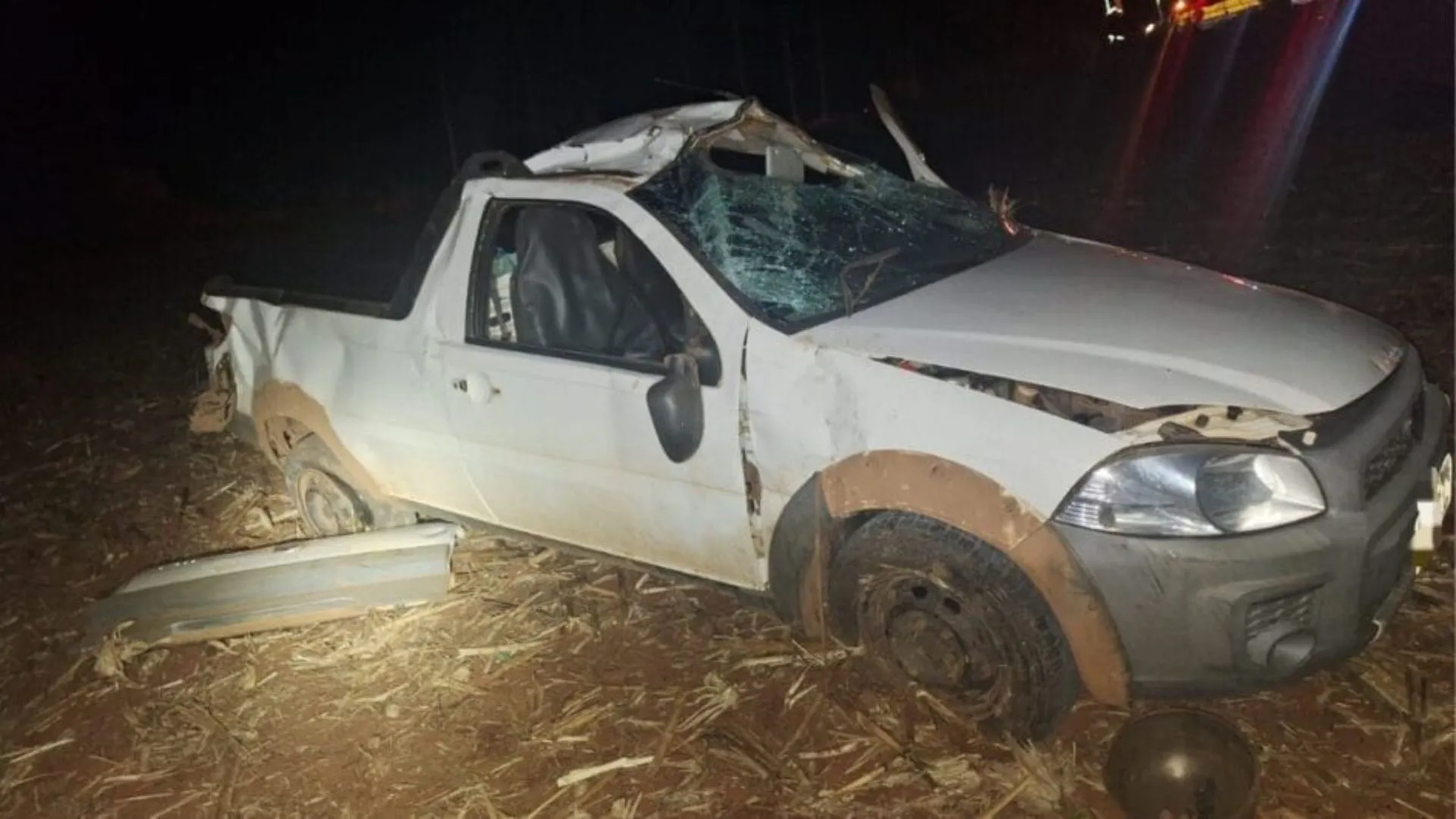 Idoso de 73 anos morre após capotamento na SC-305