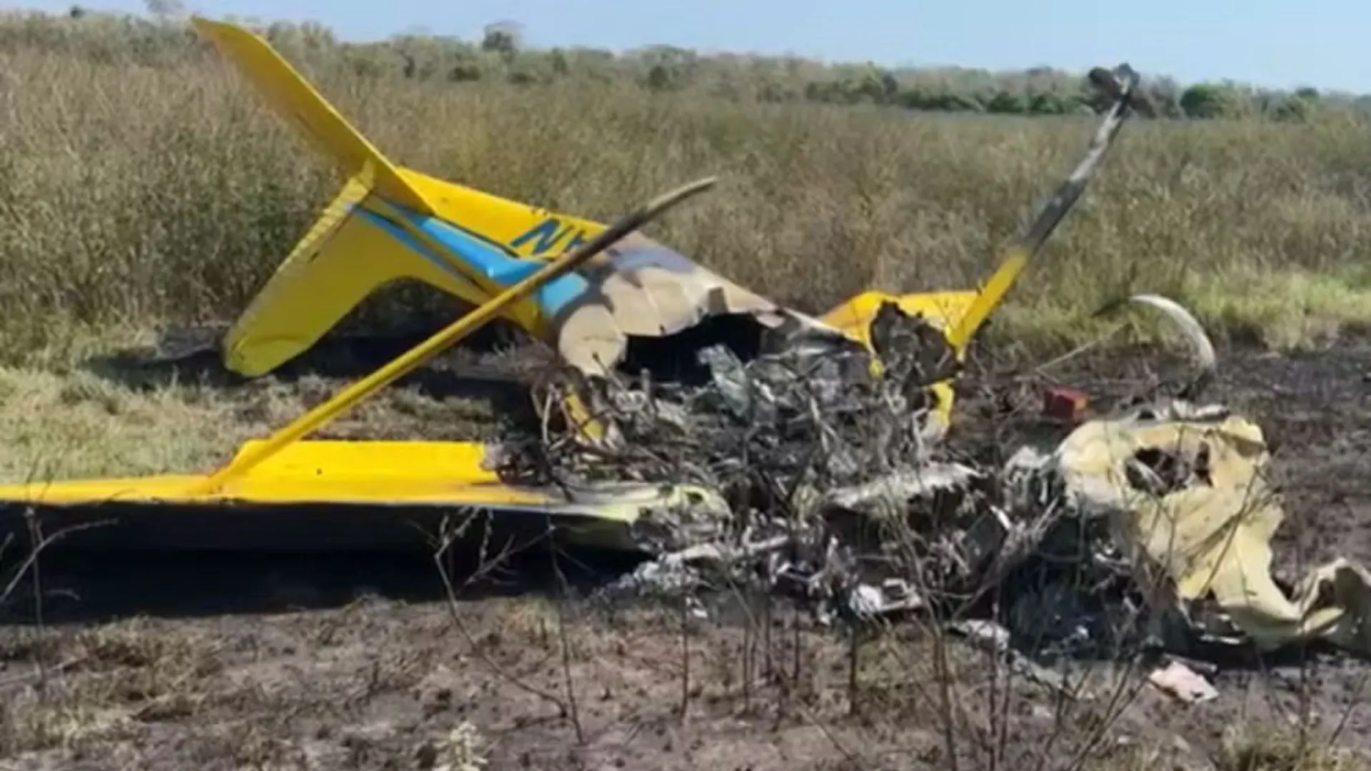 Avião que caiu no Pantanal realizava voo irregular e pousou fora do horário, diz polícia