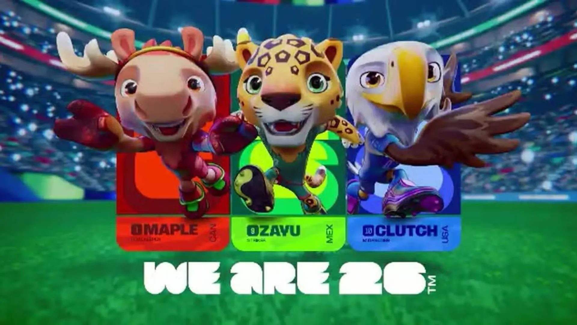 Conheça as mascotes oficiais da Copa do Mundo de 2026