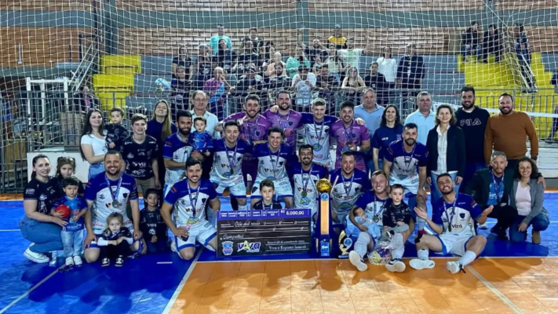 Com finais emocionantes, 3ª Copa Iomerê de Futsal chega ao fim