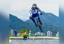 Atleta de Videira conquista ouro e prata na Copa Brasil de BMX