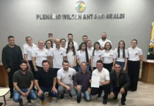 Vereadores de Ibiam homenageiam Fanfarra Municipal