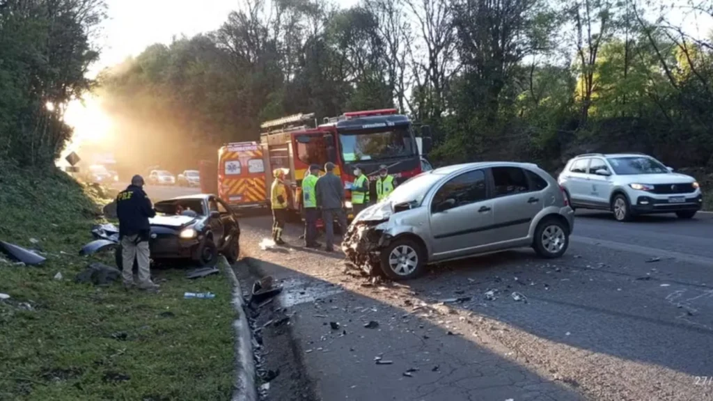 Vítimas do acidente na BR-282 em Saudades são identificadas