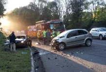 Vítimas do acidente na BR-282 em Saudades são identificadas