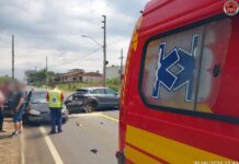 Colisão entre dois veículos deixa uma mulher ferida em Videira