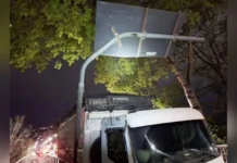 Mulher é presa após furtar caminhão e causar acidente no Meio-Oeste de SC