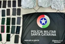 Três pessoas são presas com 23 celulares furtados no show de Tiaguinho em SC