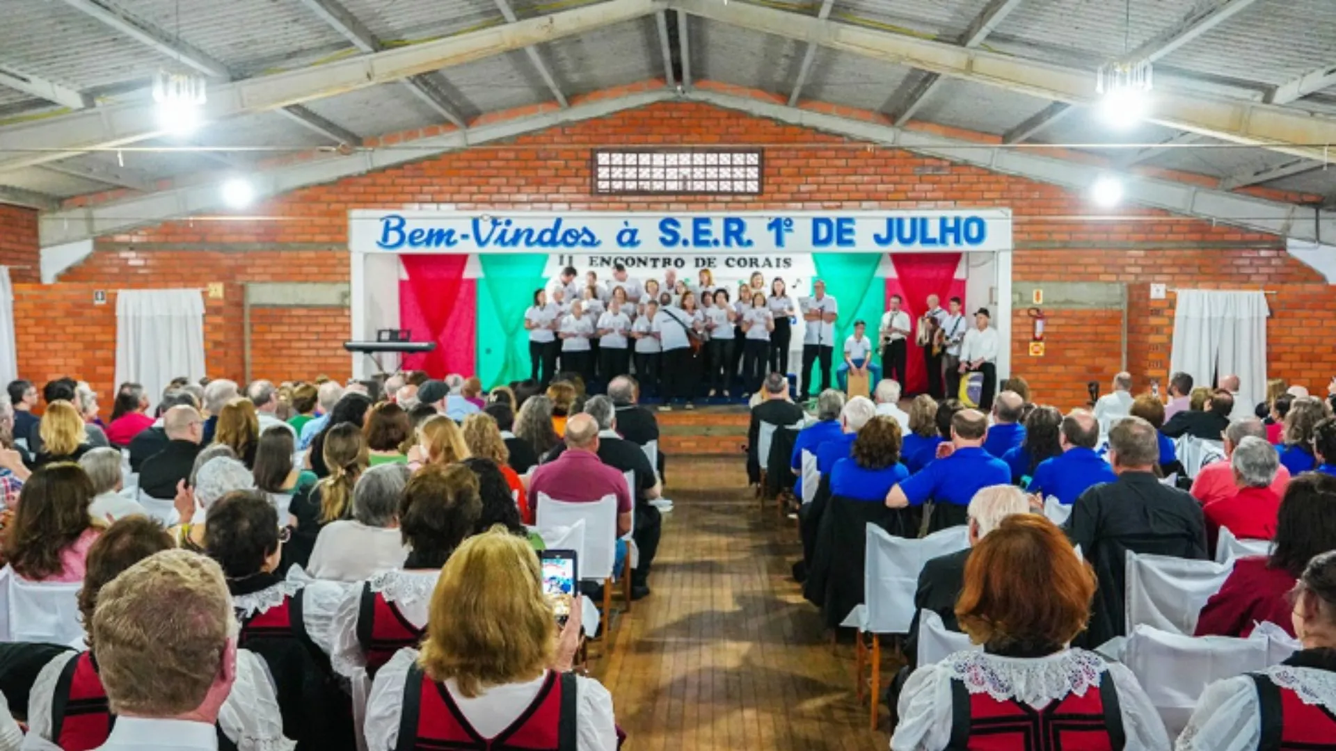 2º Encontro de Corais em Pinheiro Preto reúne 13 grupos da região