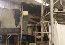 Bombeiros Voluntários controlam princípio de incêndio em empresa