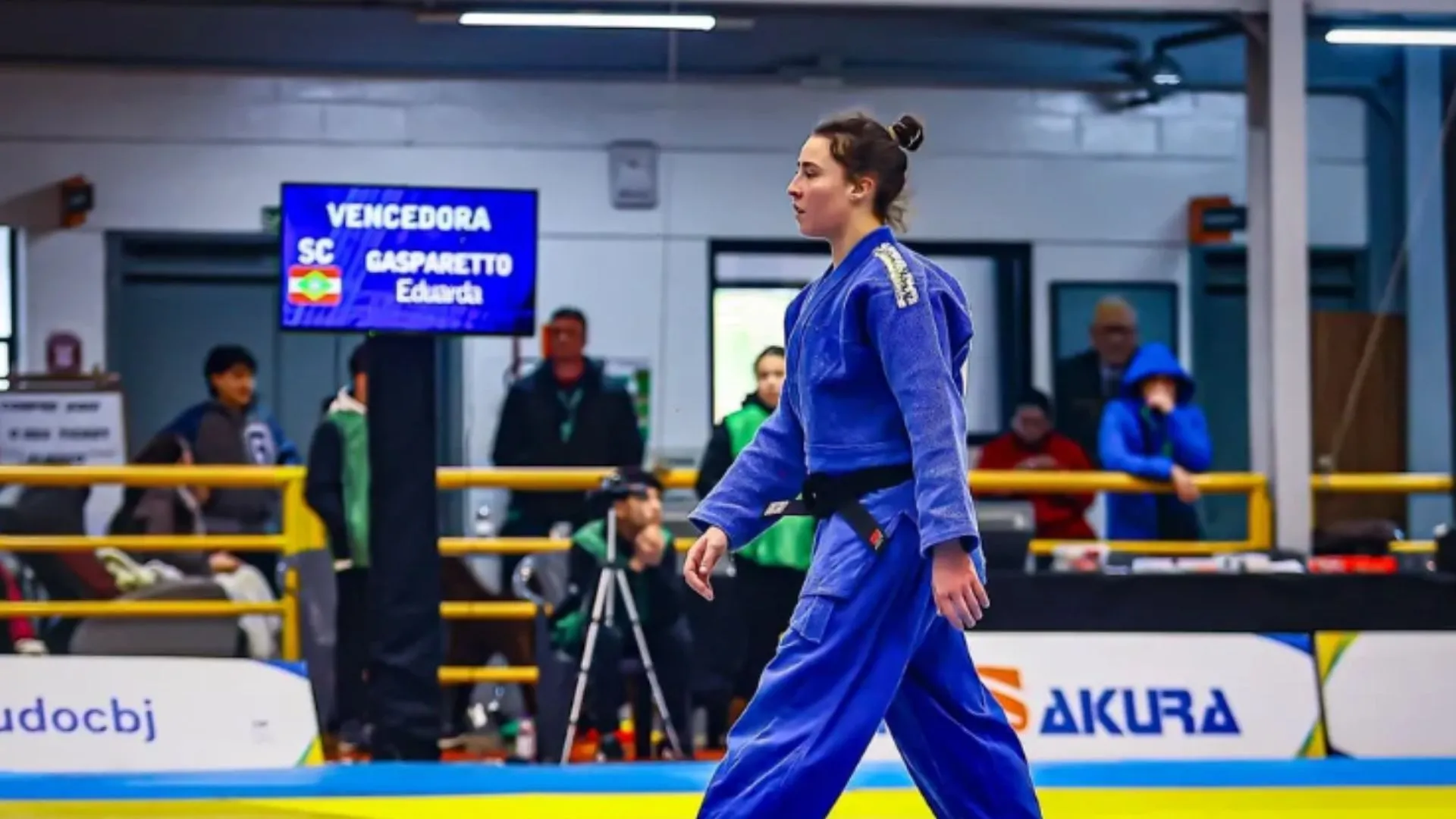 Atleta de Videira conquista medalha de bronze no Campeonato Brasileiro de Judô Júnior
