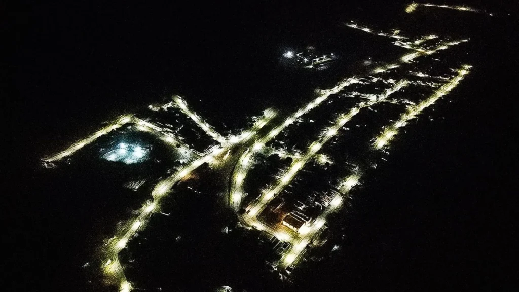 Concluída a troca da iluminação pública no Distrito de Taquara Verde