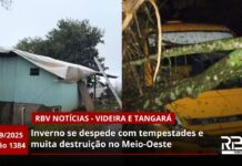 RBV Notícias Videira – 22/09/2025 – Edição 1384