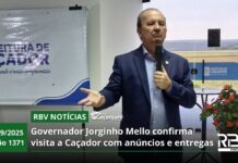 RBV Notícias Caçador – 03/09/2025 – Edição 1371