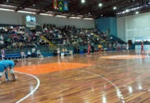 Atlântico vence Blumenau por 8 a 3 em jogo da Liga Nacional em Videira