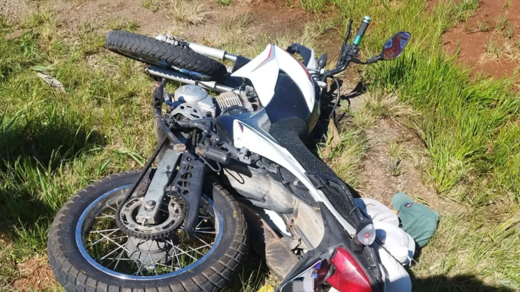Idoso morre após queda de moto na BR-470 em Campos Novos