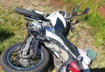 Idoso morre após queda de moto na BR-470 em Campos Novos