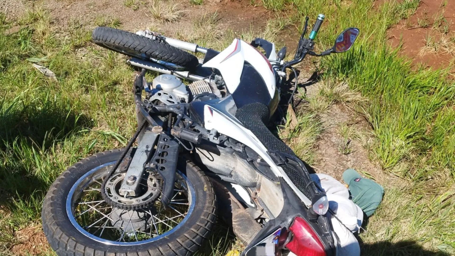Idoso morre após queda de moto na BR-470 em Campos Novos