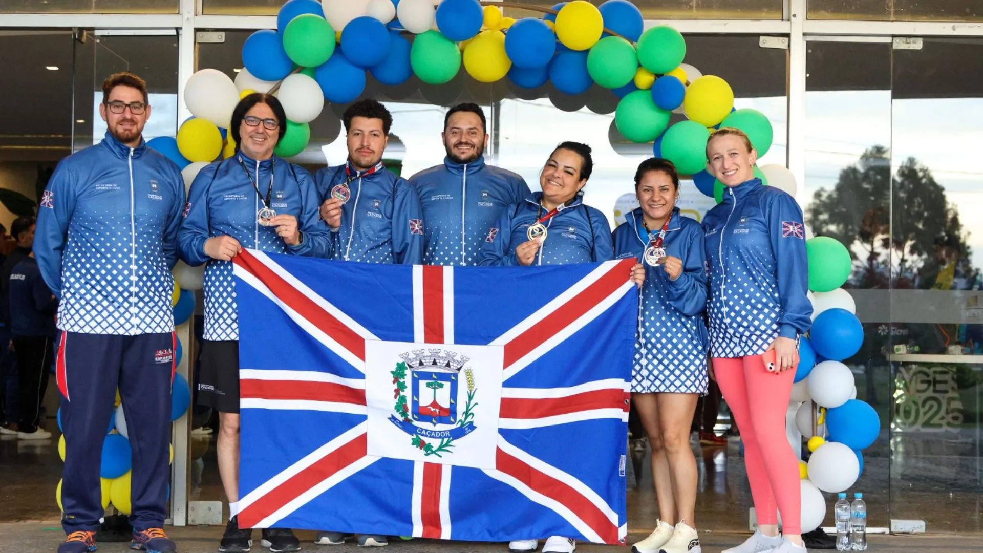 Atletas de Caçador brilham nos Parajasc e levam ouro em diversas modalidades