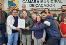 Câmara homenageia Grupo Escoteiro Pindorama pelos 65 anos