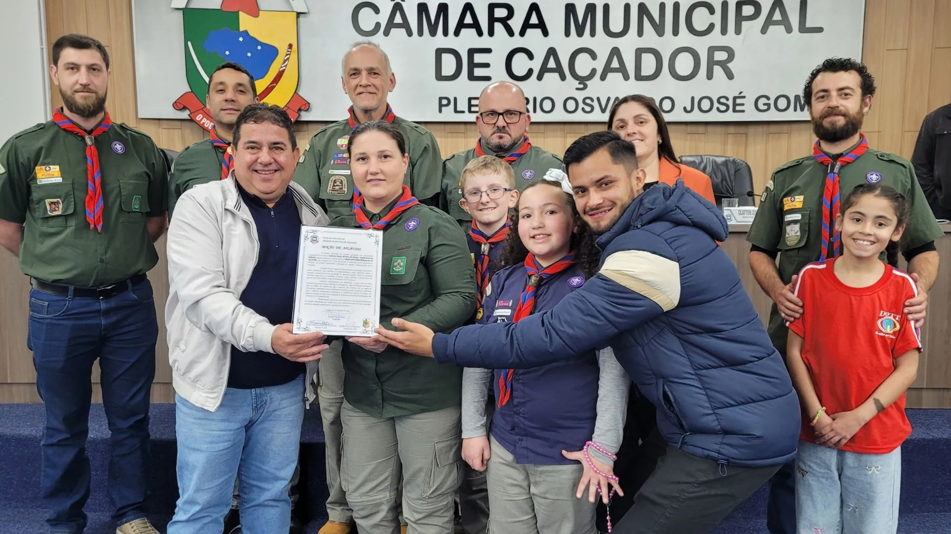 Câmara homenageia Grupo Escoteiro Pindorama pelos 65 anos