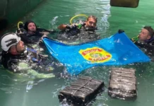 Polícia encontra 200 kg de cocaína escondidos em navio com destino à Europa