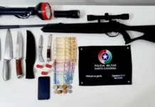 Homem é preso após furtar residência no interior de Fraiburgo