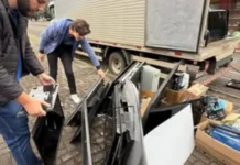 Mais de 2 toneladas de lixo eletrônico recolhidas em Videira no último fim de semana