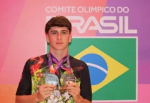 Ciclista de Videira conquista duas medalhas nos Jogos da Juventude 2025